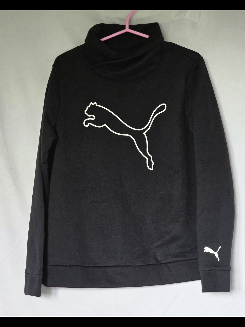 Puma Women's Asymmetric Cowl Neck Sweatshirt. Size Med. NWT - Picture 1 of 4